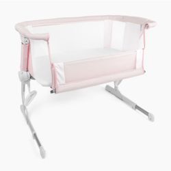 Bedside Bassinet & Bedside Sleeper  Baby Delight  Peony Pink