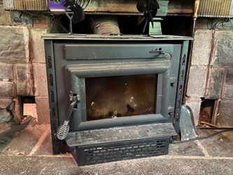 Wood stove insert