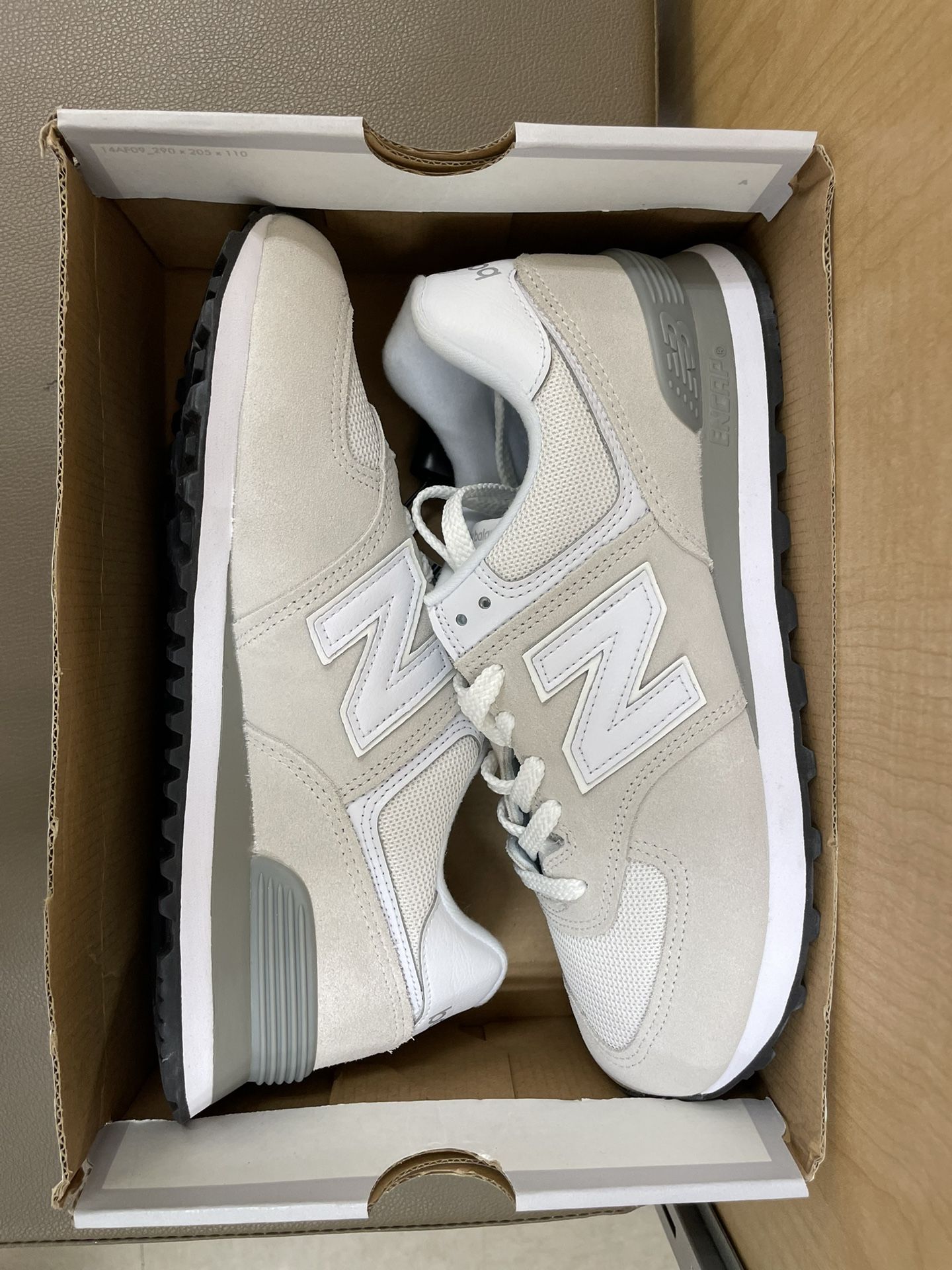 New Balance 574 Nimbus Cloud With White