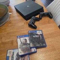 Ps4 pro like new