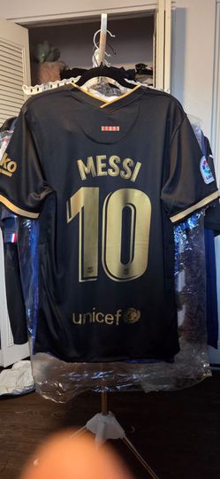 FC Barcelona Messi #10 Away Soccer Jersey