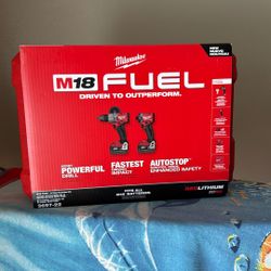 Milwaukee Impact And Drill Set 