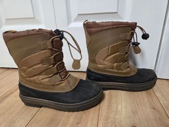 Boys Winter Snow Boots with Rubber Sole