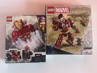 Lego HULKBUSTER WAKANDA & IRONMAN FIGURE Bundle