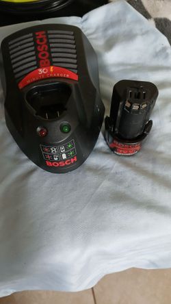 Bosch 12V Battery & 30-Minute Charger Set