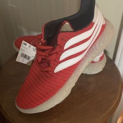 Adidas Red And White In Color
