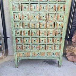Antique Apothecary cabinet vintage cabinet