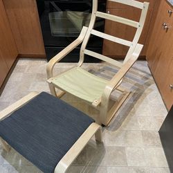 Chair W/ Ottoman
