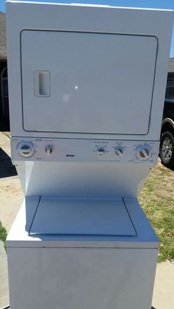 Kenmore stackable machine