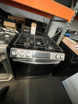 30in stainless steel stove