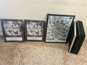 13-Piece Photo Frame Lot (8x10 & 11x14) - Gallery Wall Set