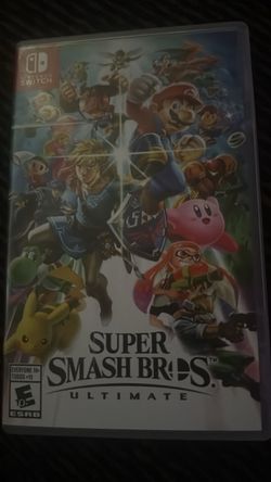 Super Smash Bros. Ultimate Nintendo Switch