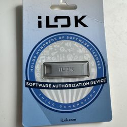 iLok USB software authorization device, brand new, never used