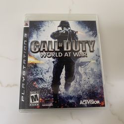 PS3 Call Of Duty Wolrd At War