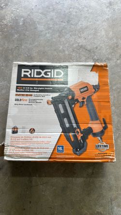 Open box Ridgid Nailer