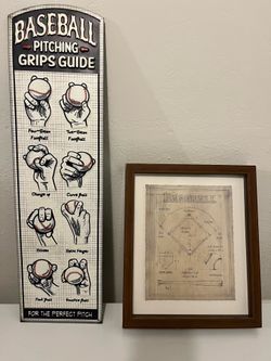 Baseball Wall Decor
