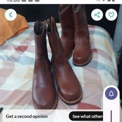 BOTAS NUEVAS  DE PIEL Medida  9