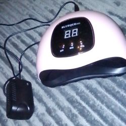 Uv Light For Regular Nails And Gel Nails. Very Cute , Small  Very Convenient And pINK !!! 