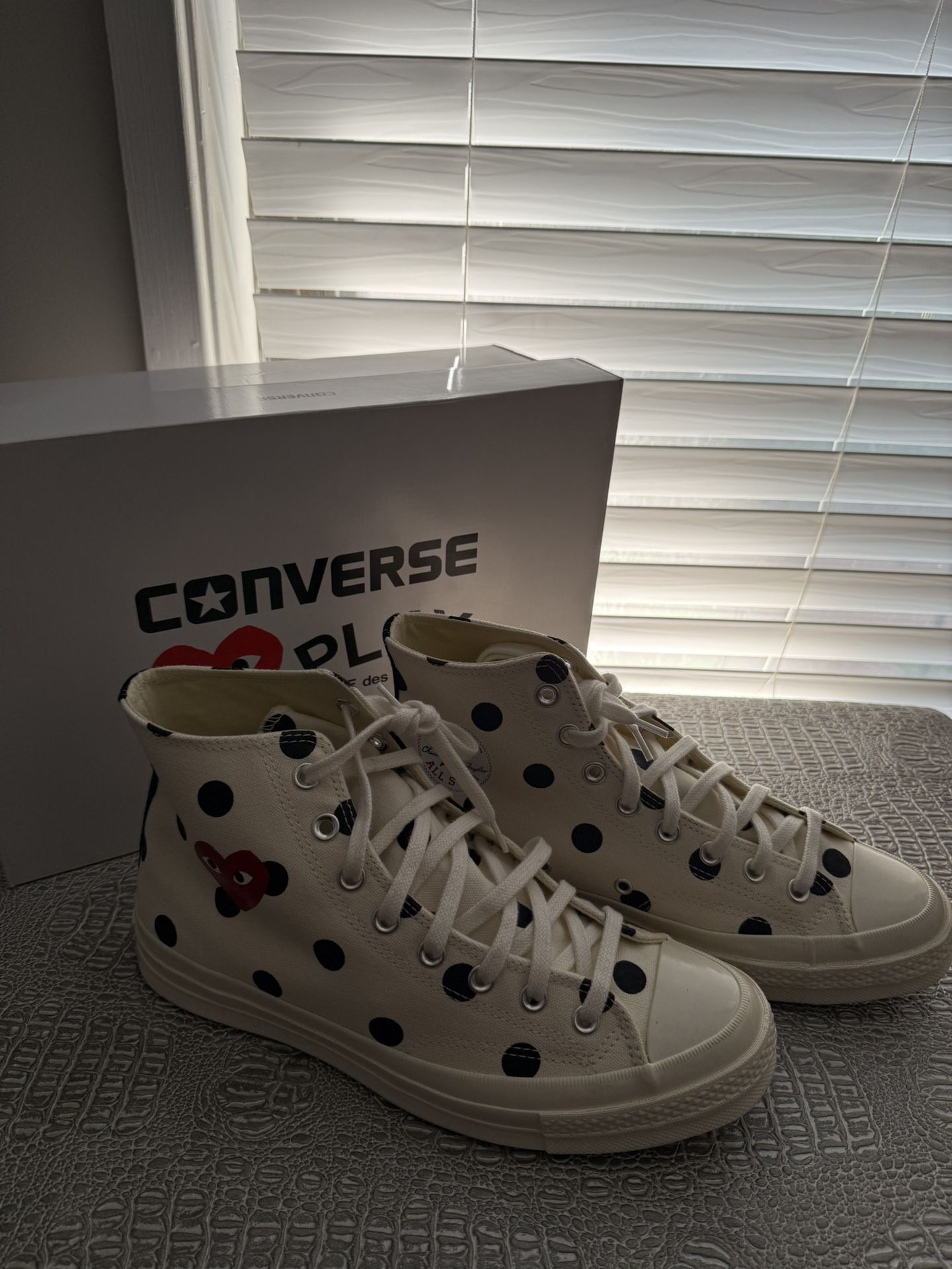 Comme Des Garcons x Converse Sneakers Size 9