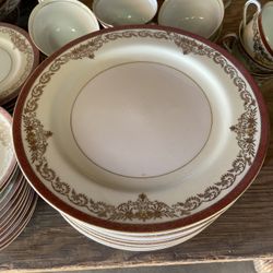 Vintage Fukagama Arita Hand-Painted China – Service for 12 