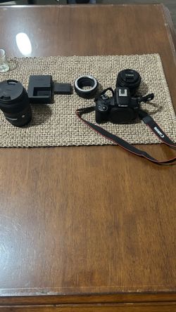 Canon R50 Camera and accessories