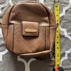 Light Brown  Purse/ Backpack 