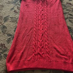 Girls sweater dress size 10
