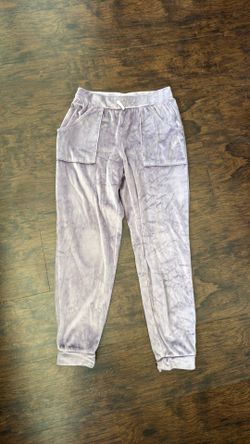 girls velour sweats