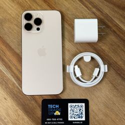 iPhone 16 Pro Max 256Gb Desert 🏜️ Cricket *Free Delivery* 