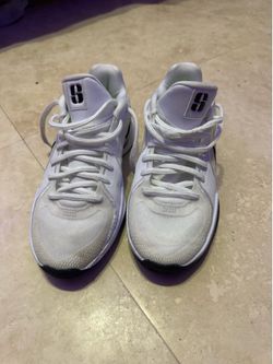 Nike Sabrina 2 basketball shoes in a white and black