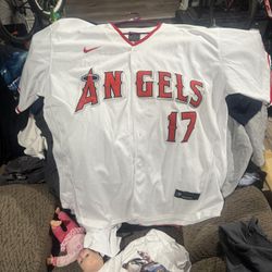 Angels Major League Baseball Jersey Ohtani Size 52