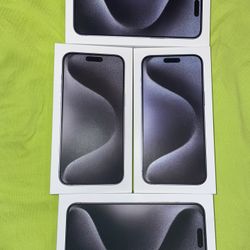 Apple iPhone 15 Pro Max Blue Or Black 256gb Unlocked New Sealed With Apple Receipt I Can Meet Now 