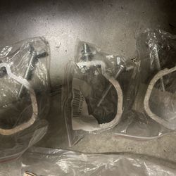 Metal Clamps For Stage Lights 3 Pc New  