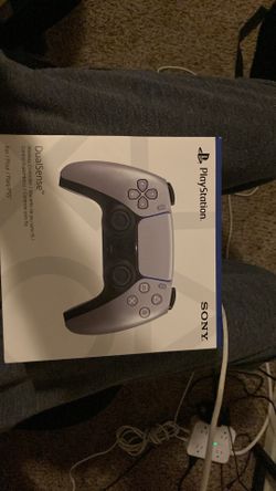 Sterling Gray Ps5 Controller (BRAND NEW) (desc)