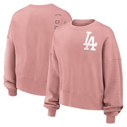 Brand New Los Angeles Dodgers Womens Nike Statement Crewneck Fleece