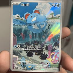 Marill 204/193 Paldea Evolved Illustration Rare Pokémon TCG