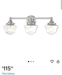 2 Bathroom Vanity lights