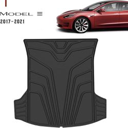 New Tesla  Model 3 Trunk Heavy Duty Rubber Mat Special 