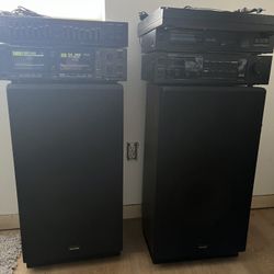 Vintage Kenwood Stereo System