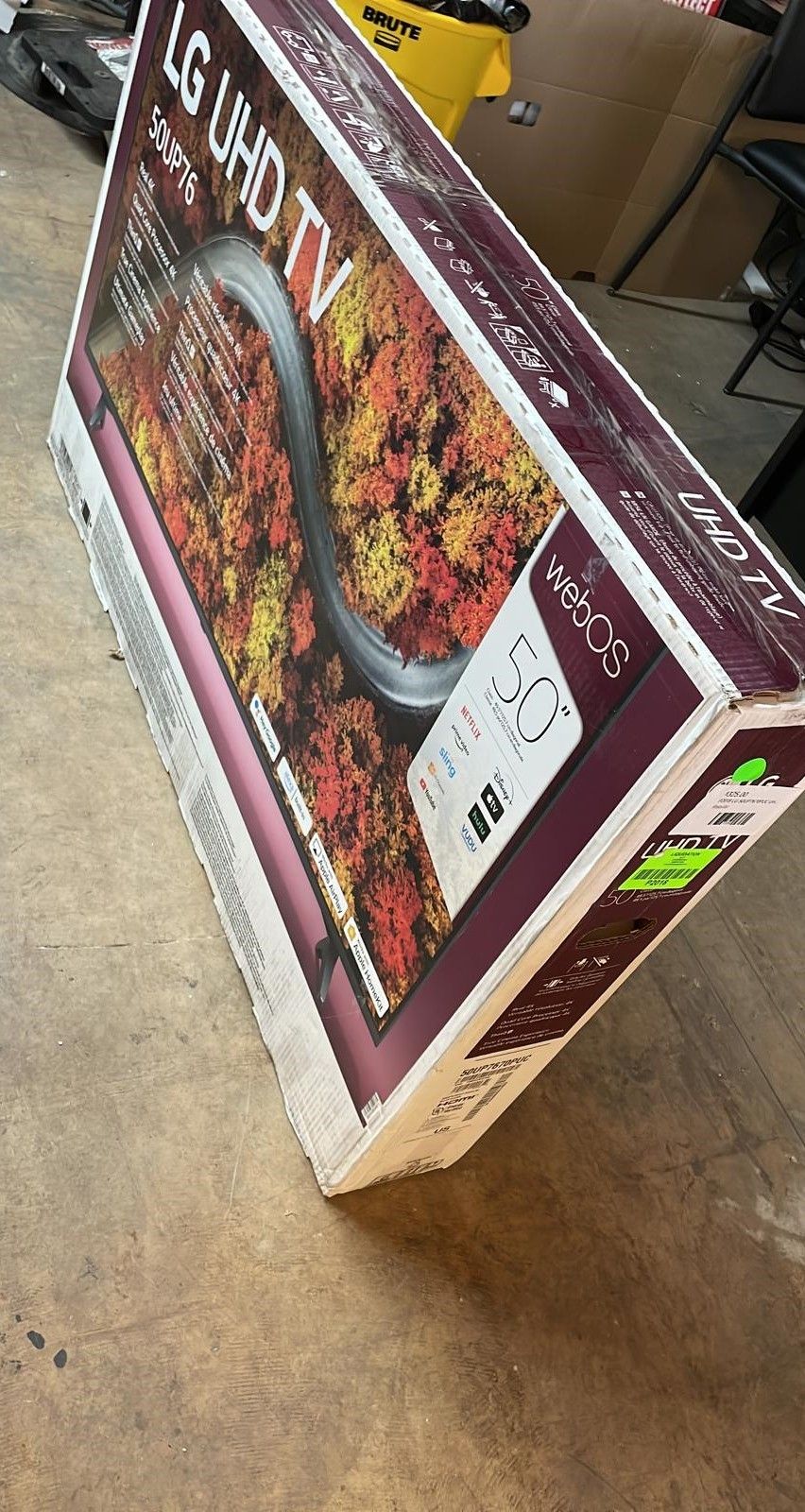 LG 50UPPUC UHD 50 inch Class 4K TV ZGM4 TVs & Media players