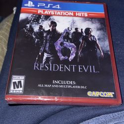 Resident Evil 6 Playstation Hits PS4 Brand New Game (2016 Survival Horror) New