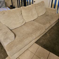 2 Couches and Bed $60