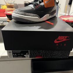 Jordan 3 Retro OG Black Cement 2024 Size 11 Brand New