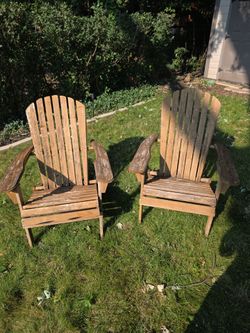 adirondack wood chairs