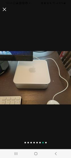 Mac Mini Late 2009. 2GB RAM, NVIDIA GeForce 256 MB And 160 GB HHD