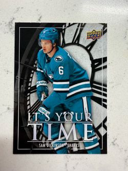 2025 Upper Deck UD Rookie Debut It's Your Time! Sam Dickinson #IYT-27