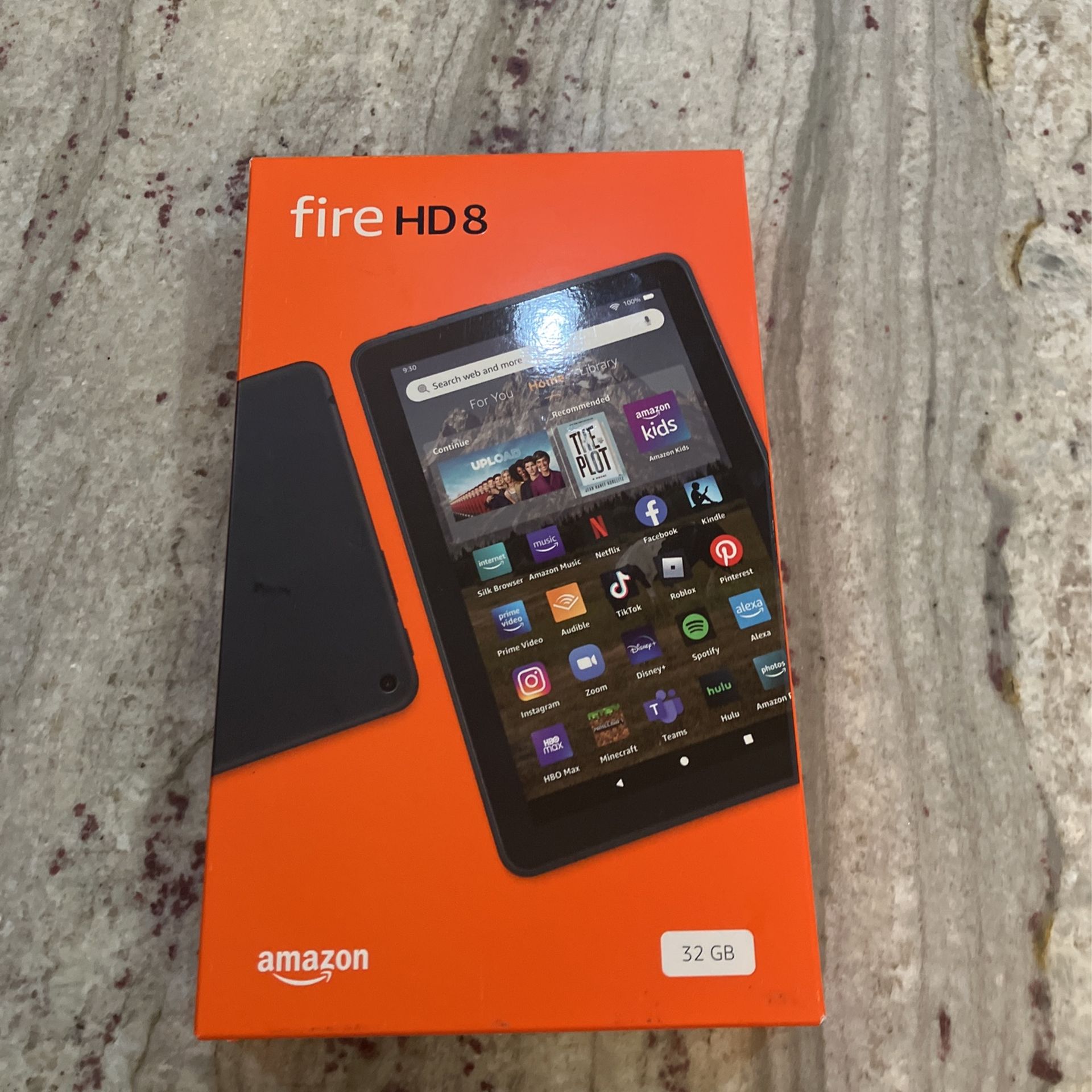 Amazon Fire HD 8 tablet, 8” HD Display, 32 GB