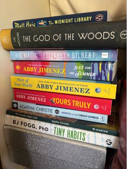 Like New Books – Abby Jimenez, Agatha Christie & More | The God of the Woods | fiction, romance, thriller, hardcover