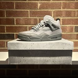 2024 Paris Olympic Greys Jordan 4’s