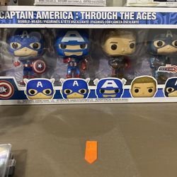 Captain America: Through The Ages Funko POP